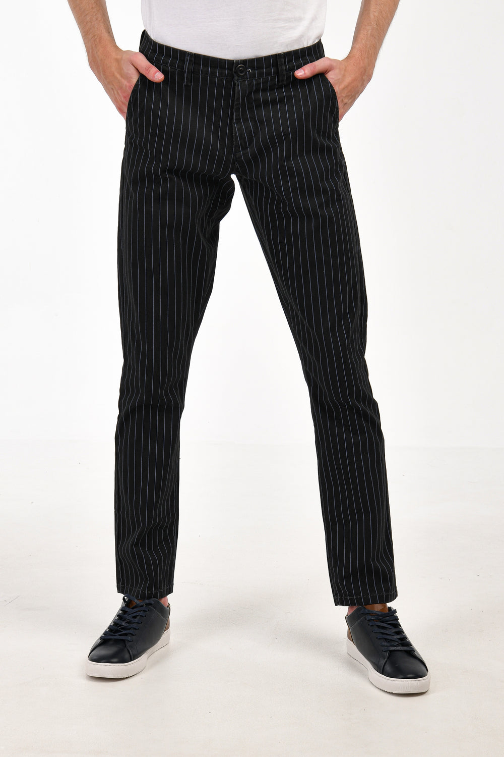 Black Striped Pants – Equator Stores