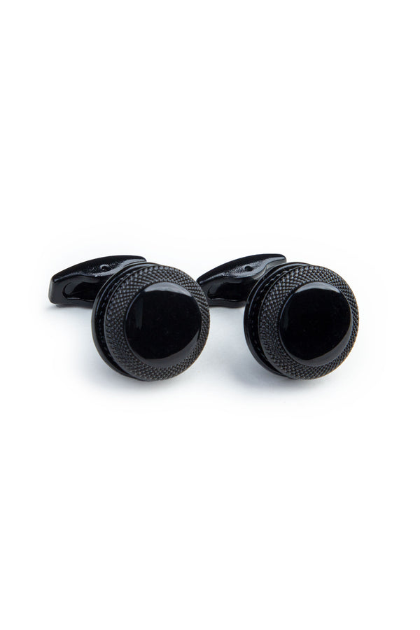 All Black Cufflinks