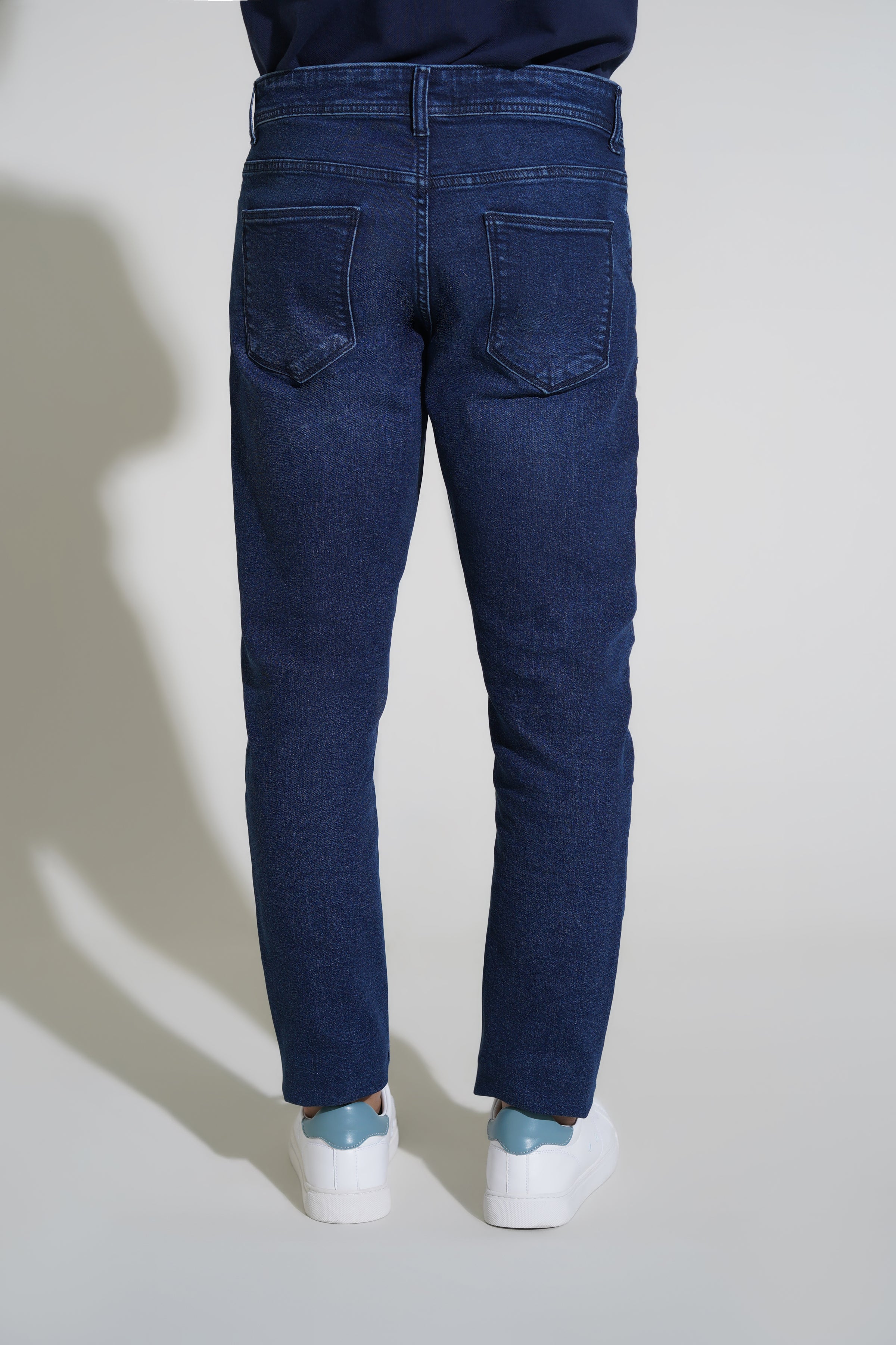 Dark Blue Jean Cropped Fit