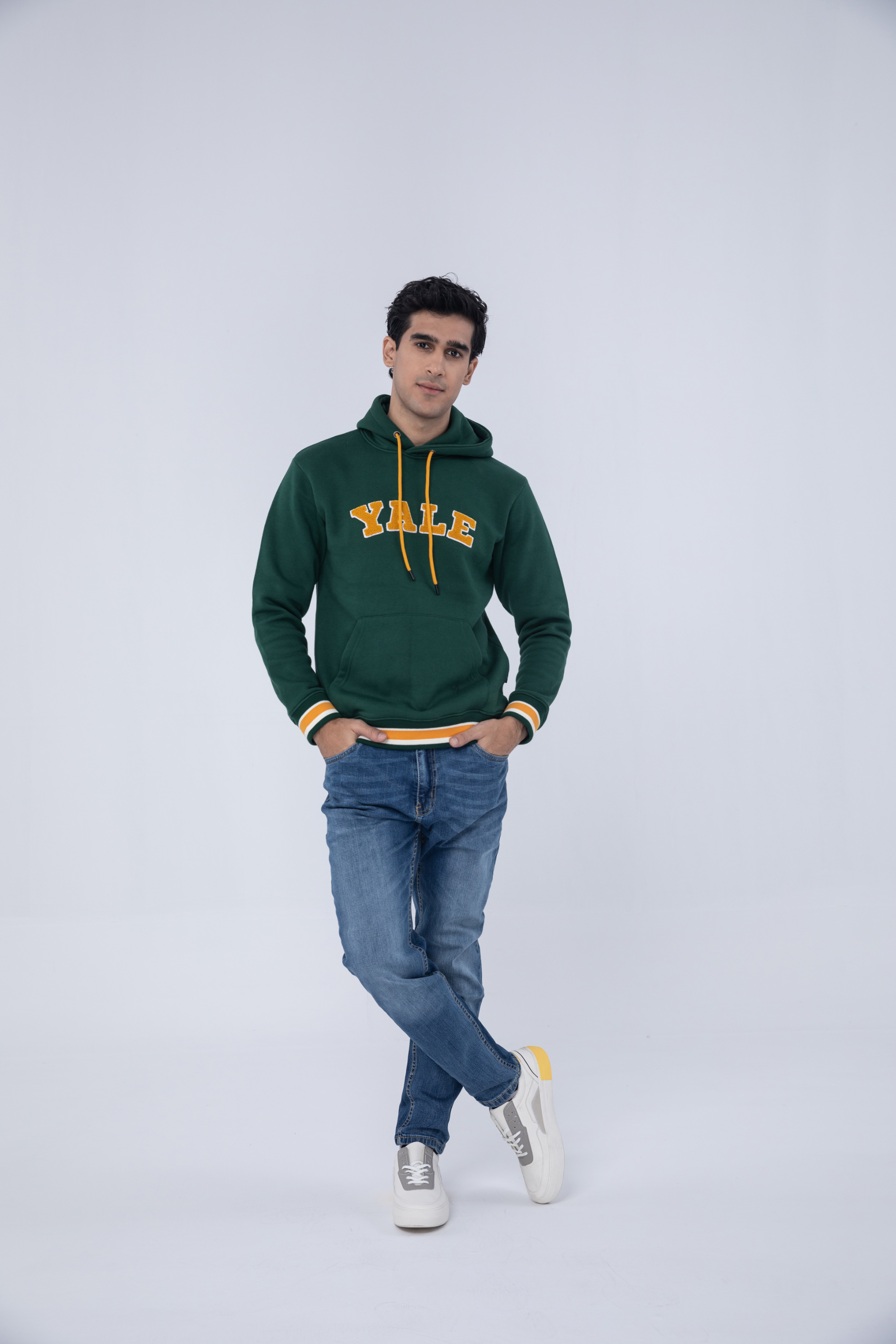Green and Yellow Hoodie