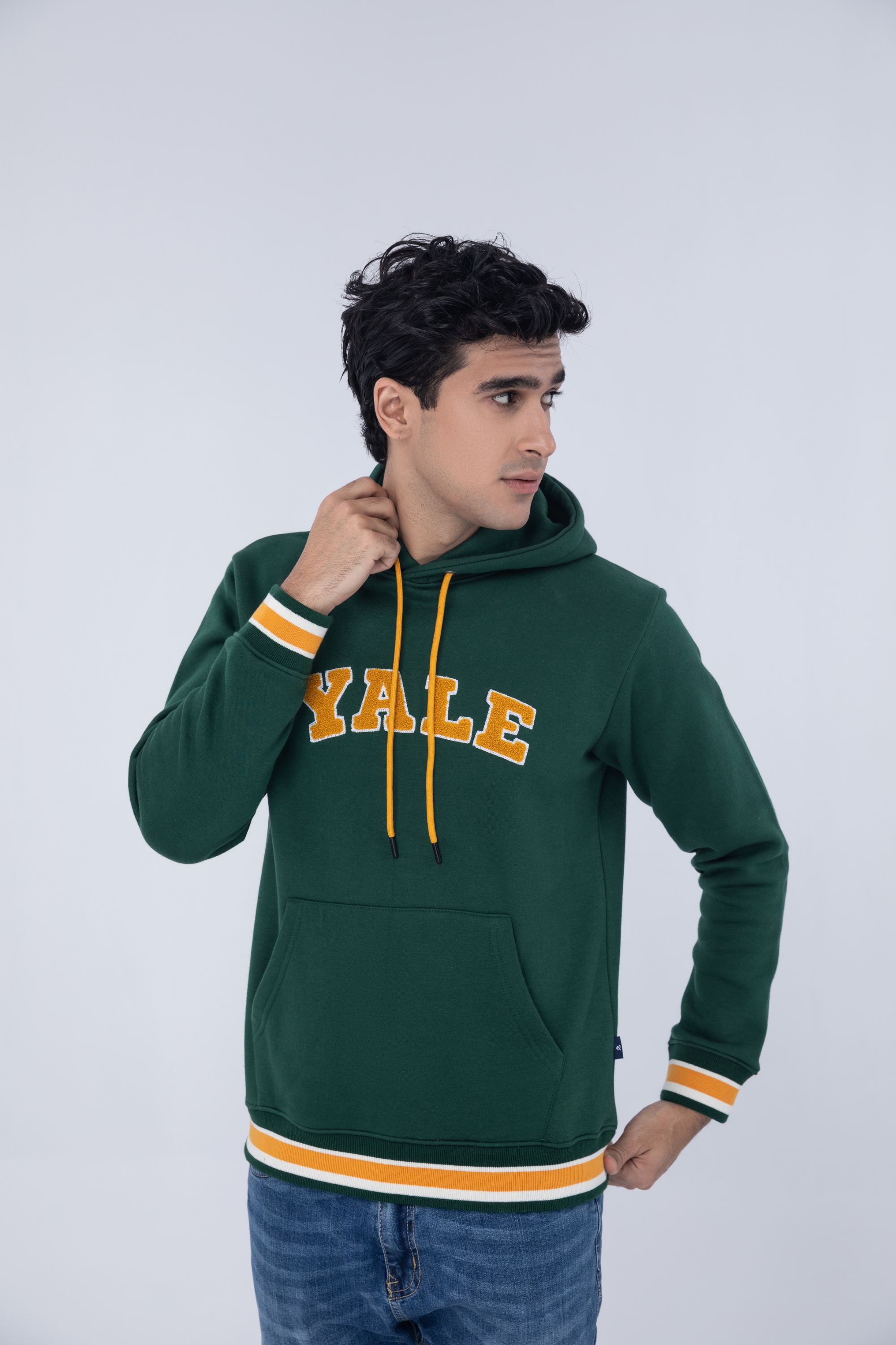 Green and Yellow Hoodie
