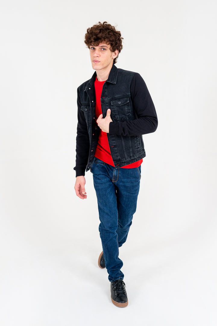 Black Denim Jacket Equator