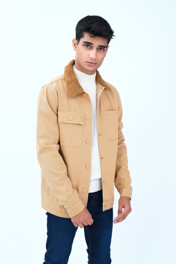 Smart Khaaki Jacket