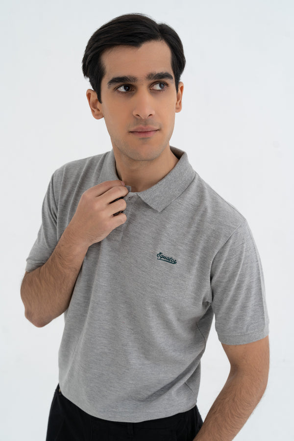 Grey Polo Shirt