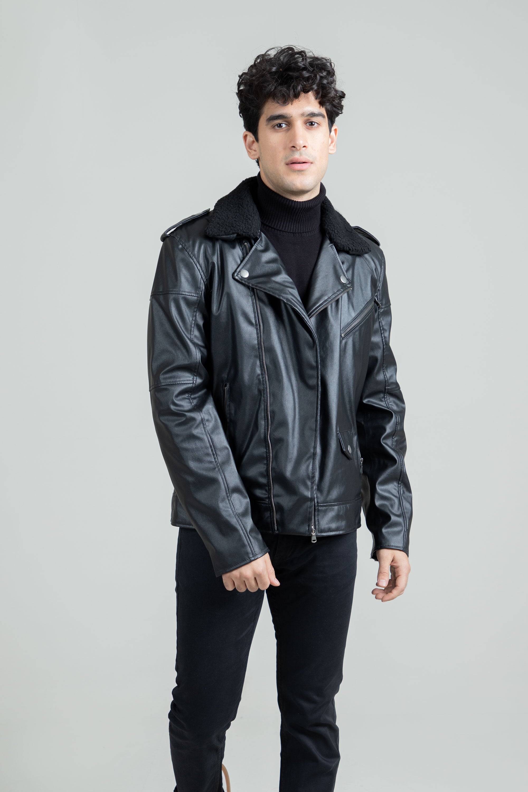 BLUE WELLFORD VINTAGE LEATHER JACKET – Miltons - The Store for Men