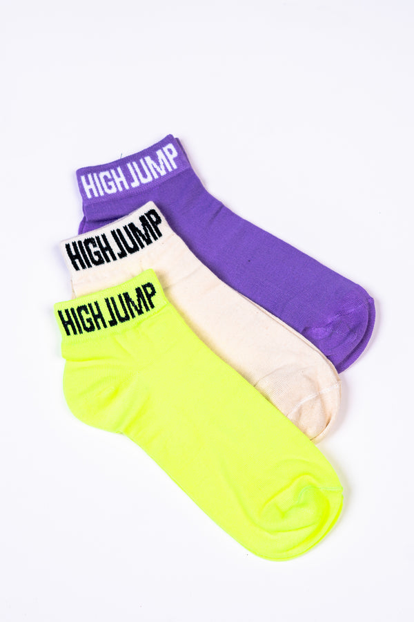 3-Pack Colored Ankle Socks Equator