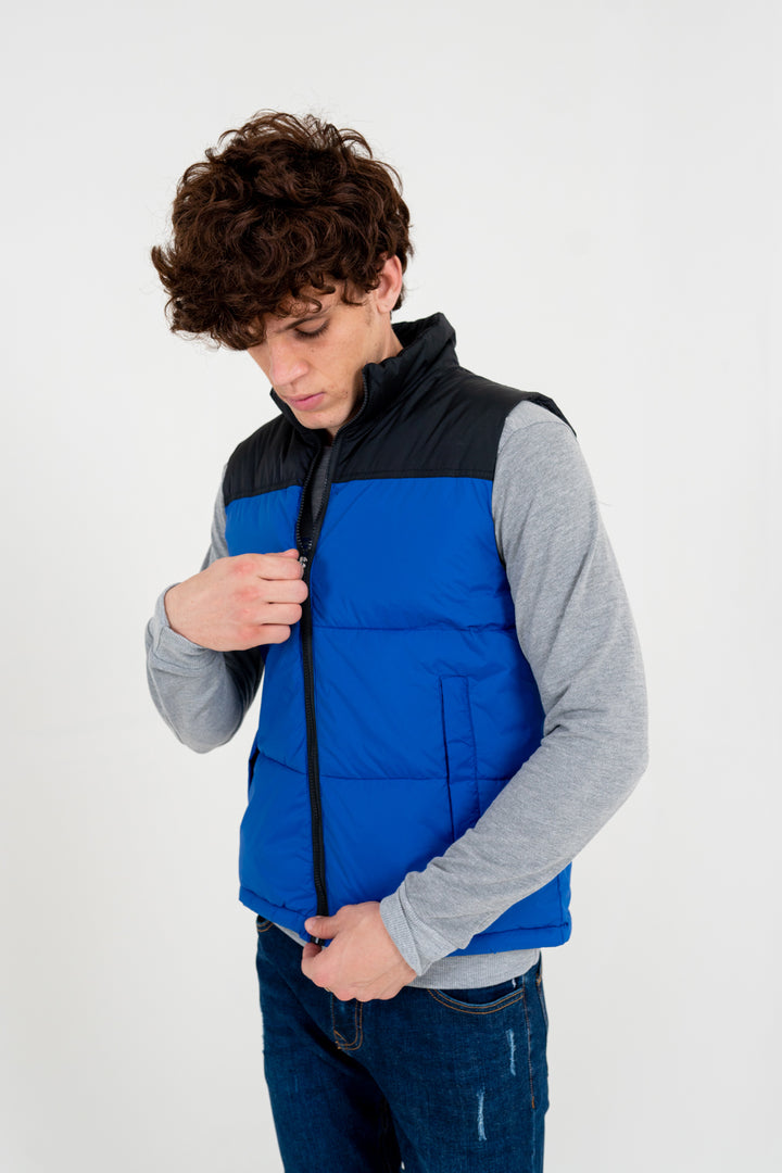 Blue Down Gilet Equator