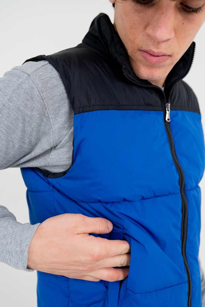 Blue Down Gilet Equator