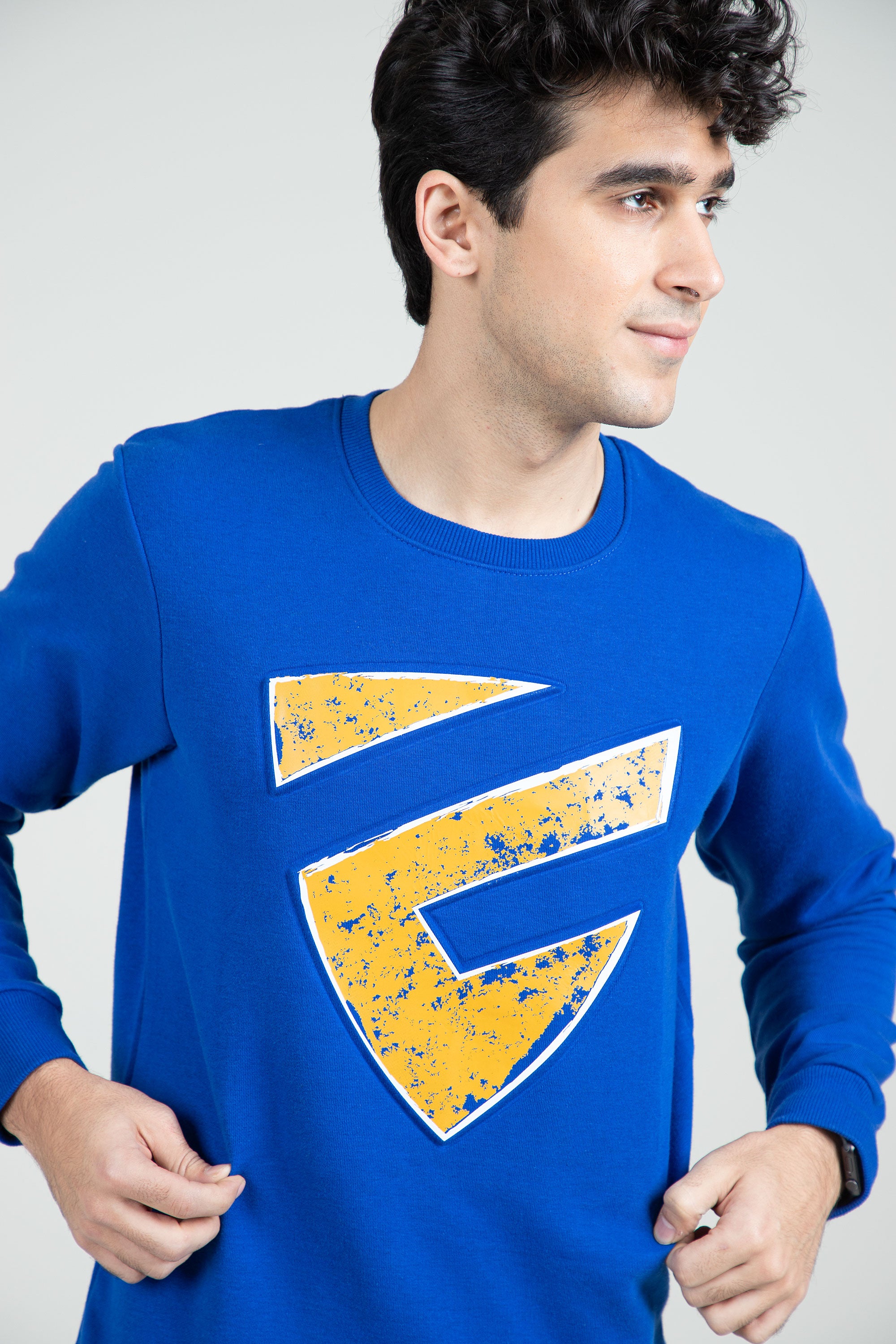 Embossed Logo Sweatshirt