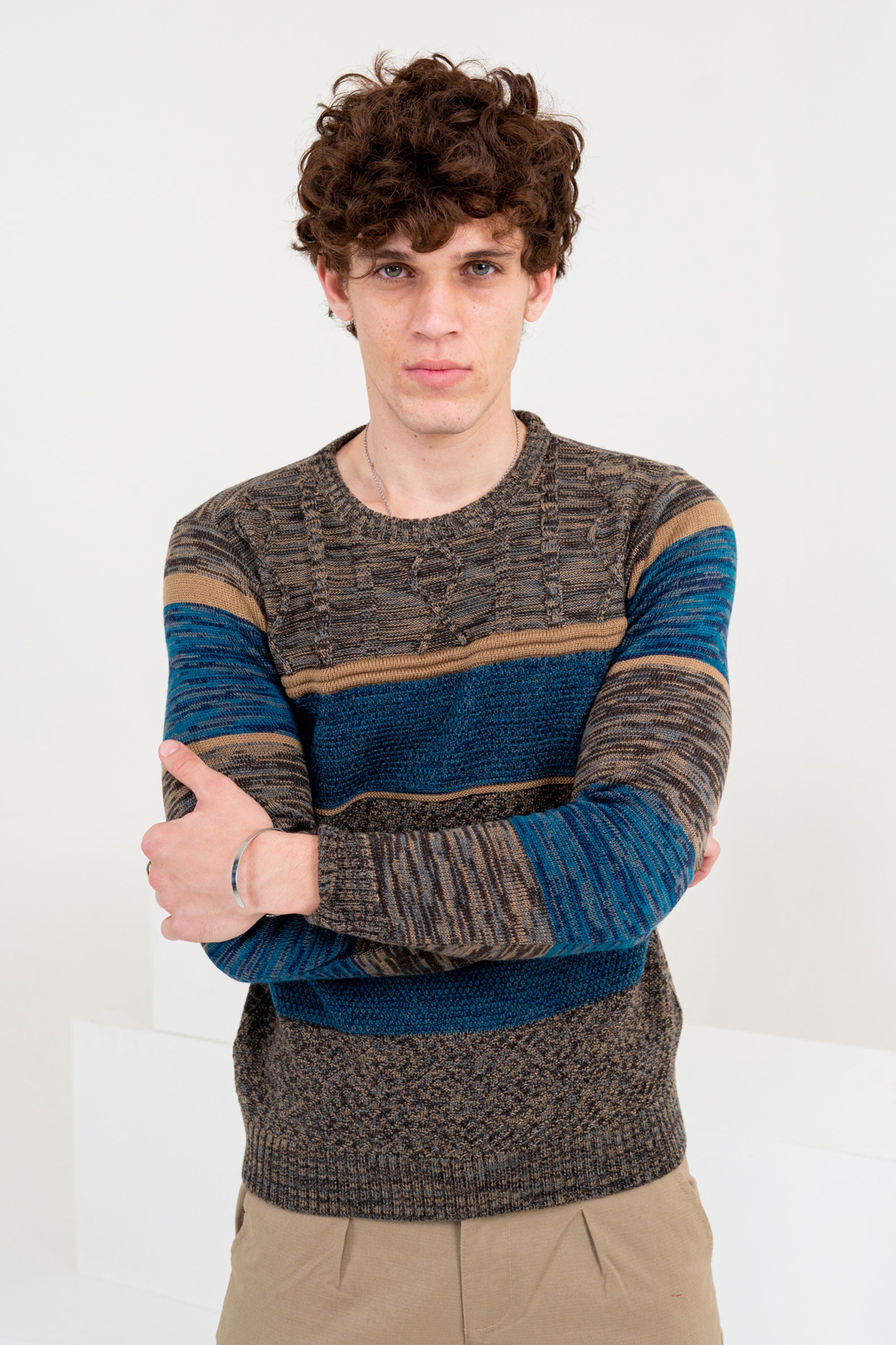 Brown Nordic Sweater