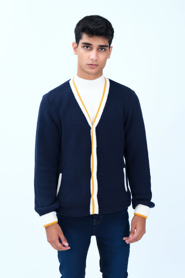 Navy Minimalist Sweater