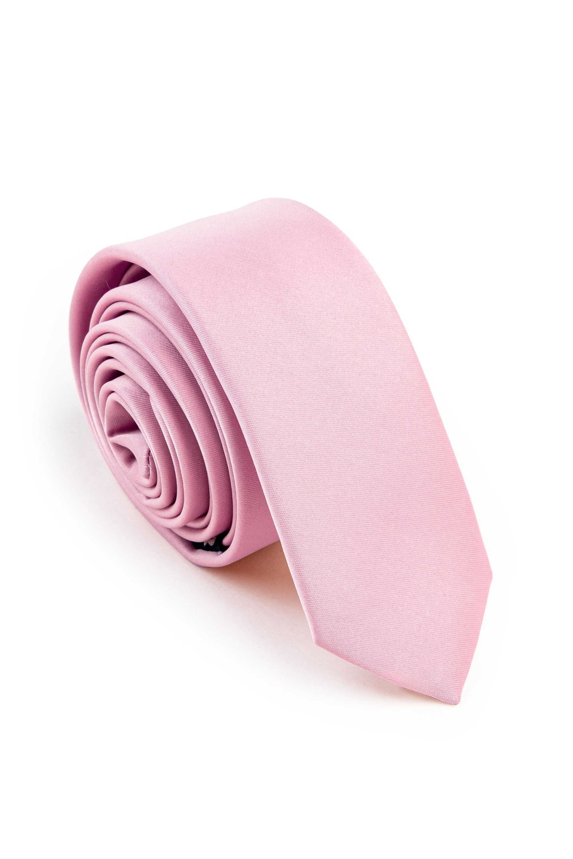 Plain Pink Tie Loose