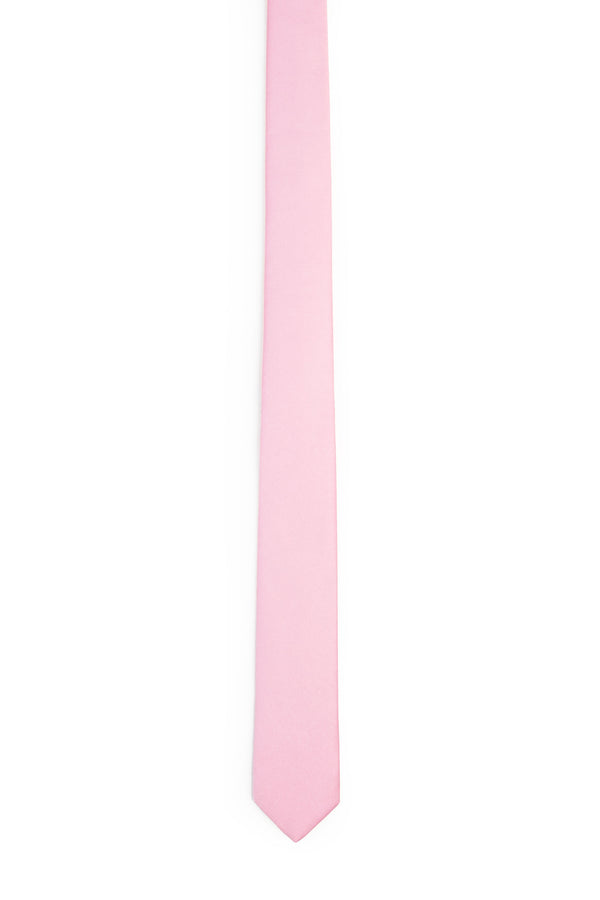 Plain Pink Tie Loose