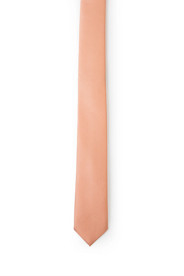 Formal Peach Tie Loose