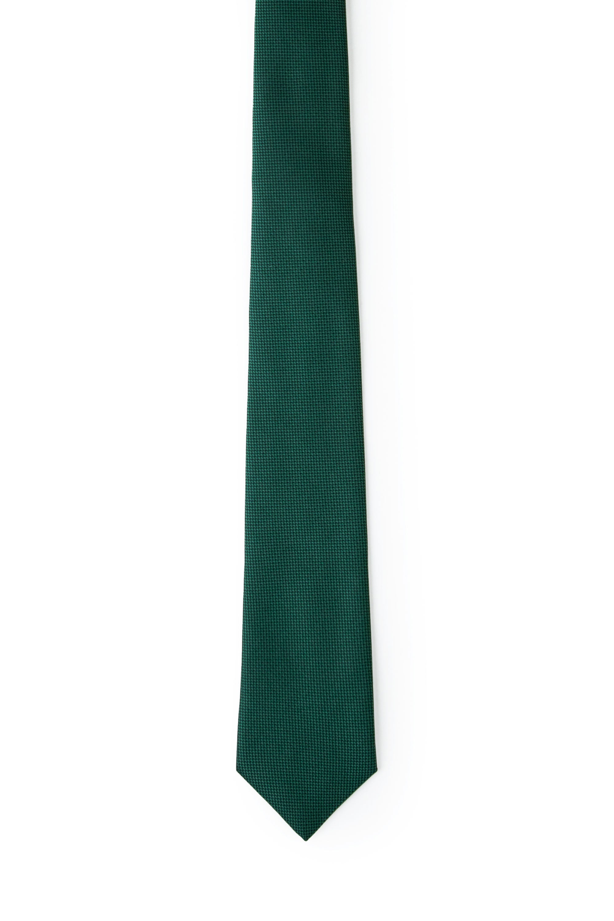 Formal Green Tie Loose