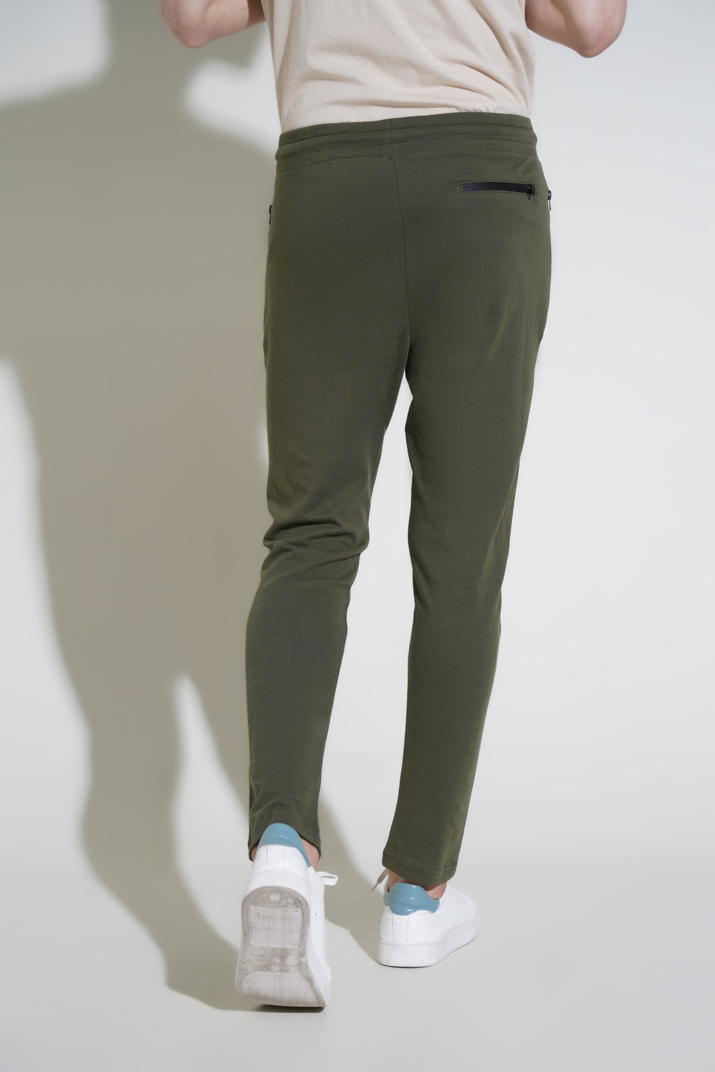 Olive Terry Trousers