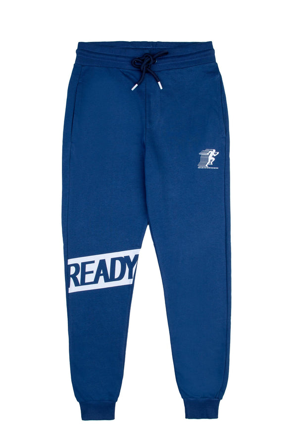 Navy Terry Trousers