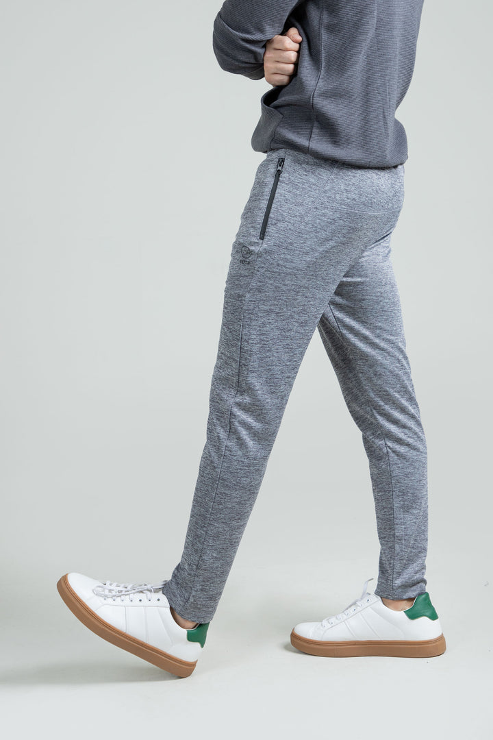 Grey Melange Trousers Equator