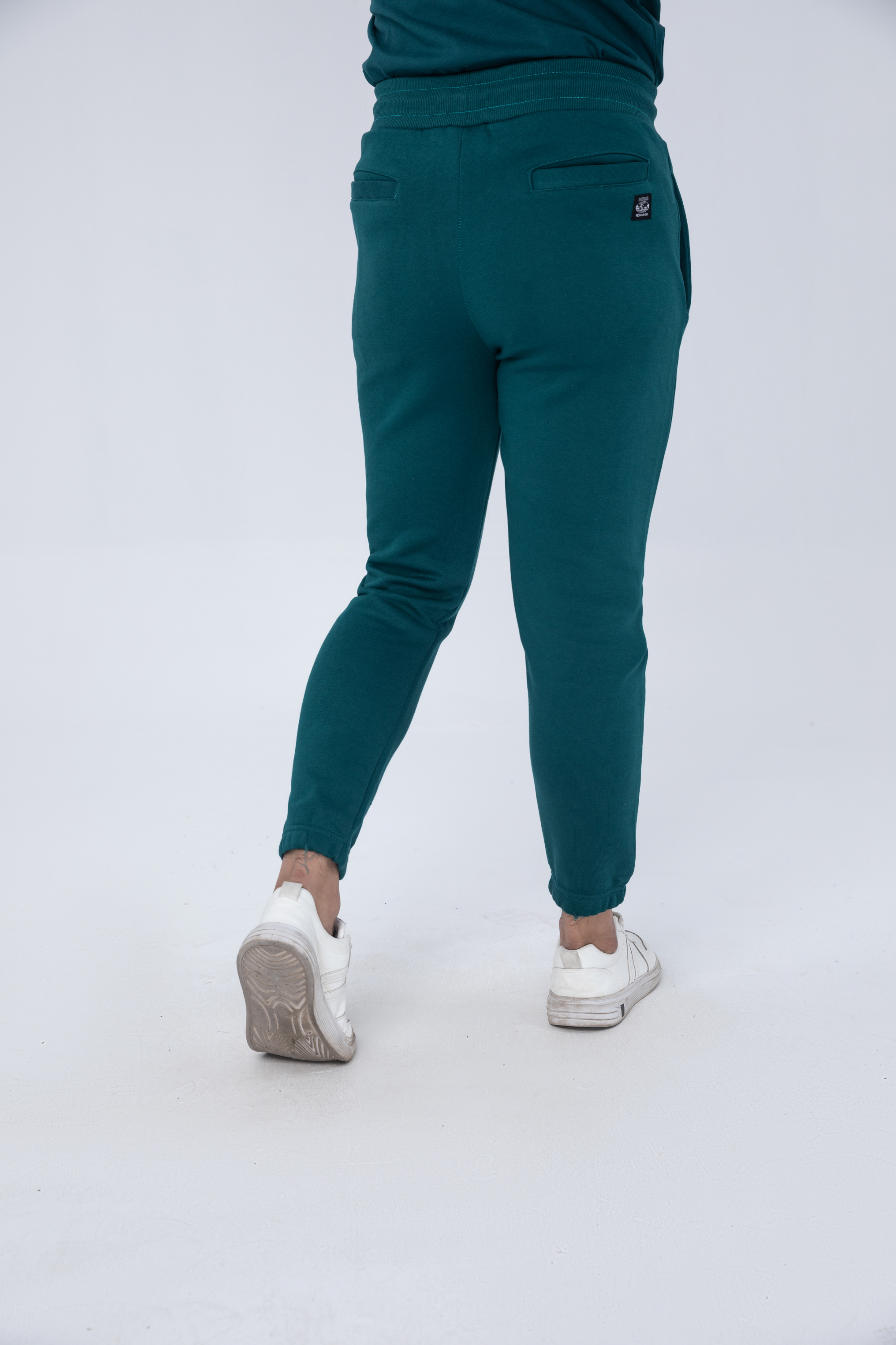 Teal Knitted Trousers