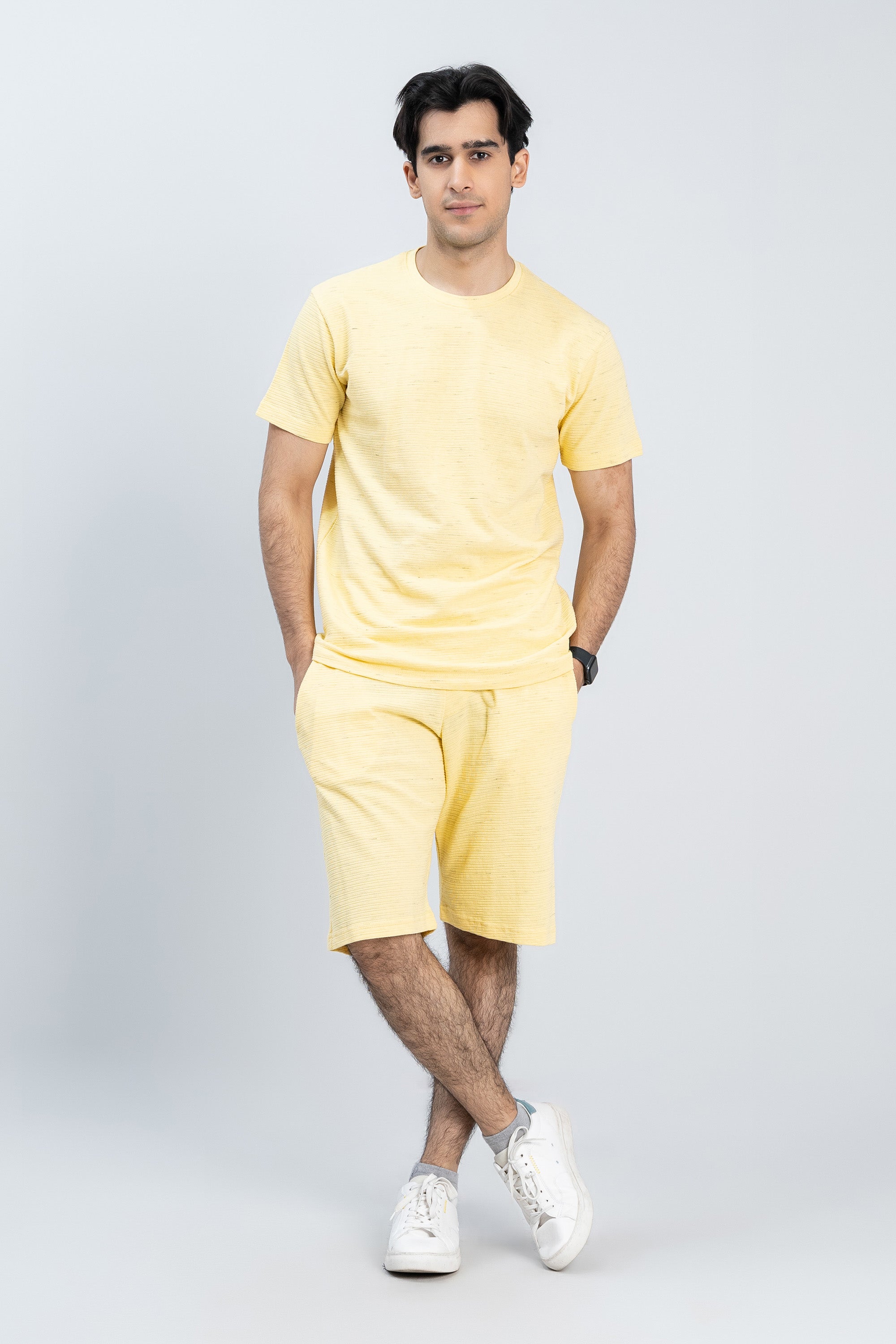 Yellow Half Sleeves Shirt