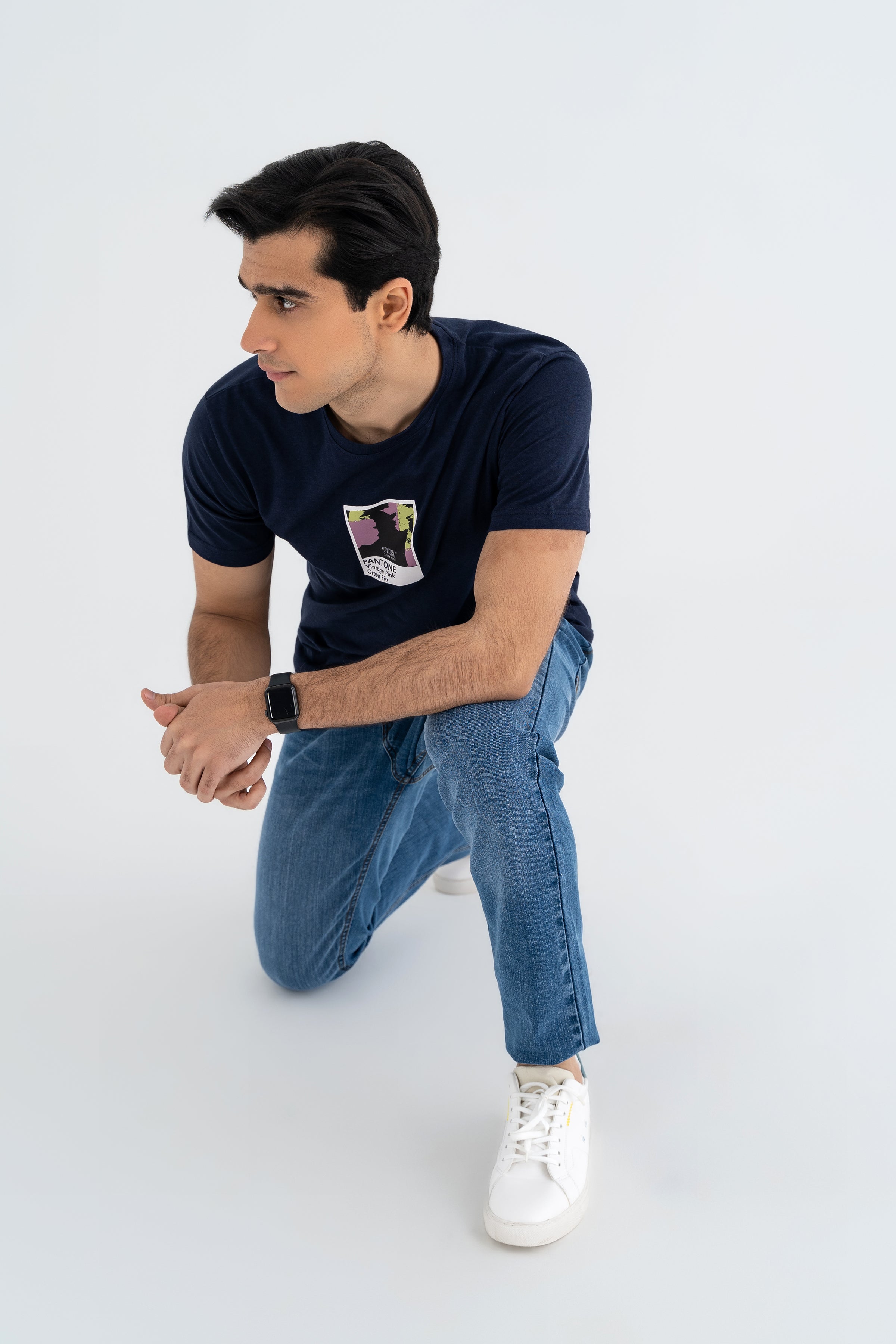 Your Go-To Navy Tee