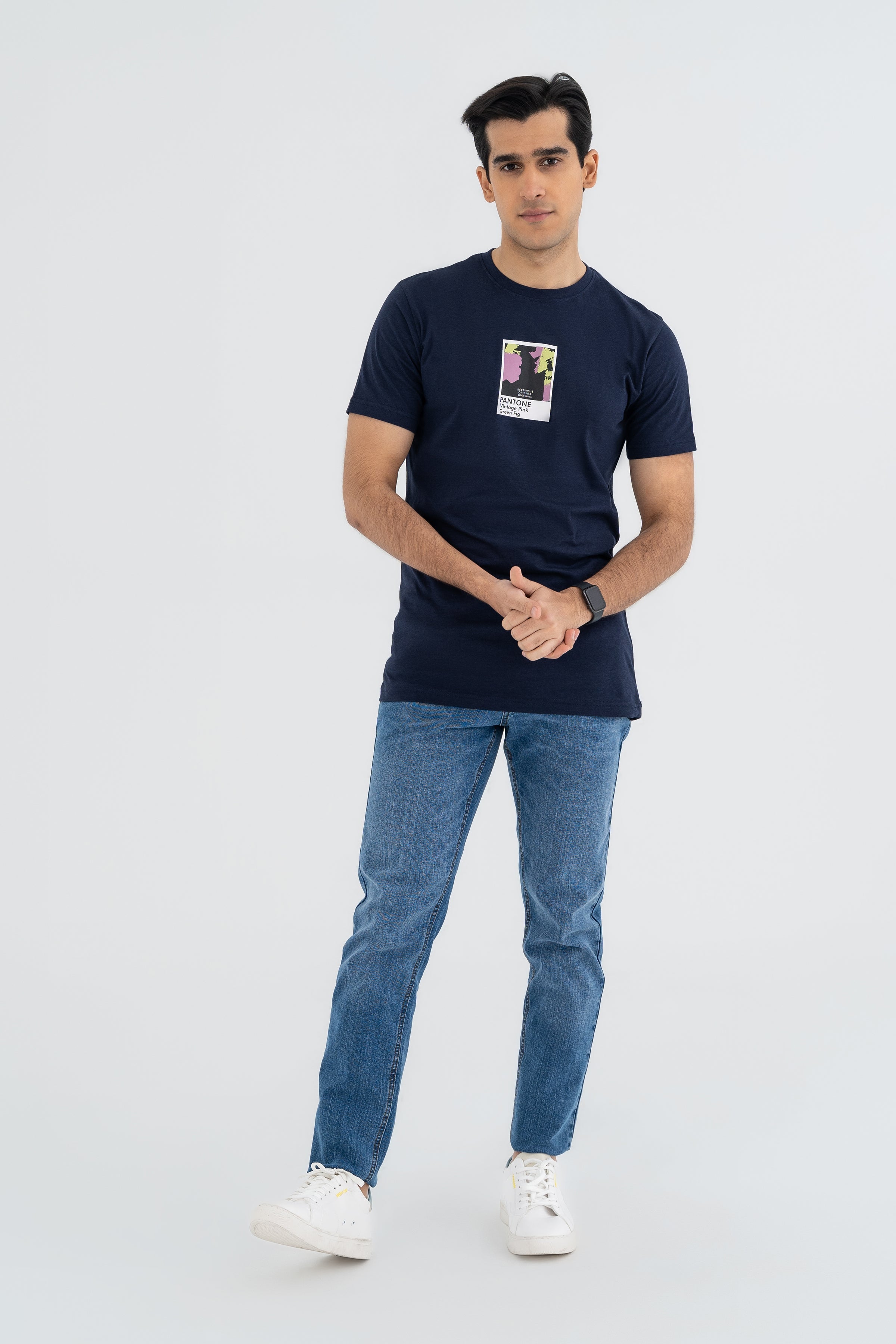 Your Go-To Navy Tee