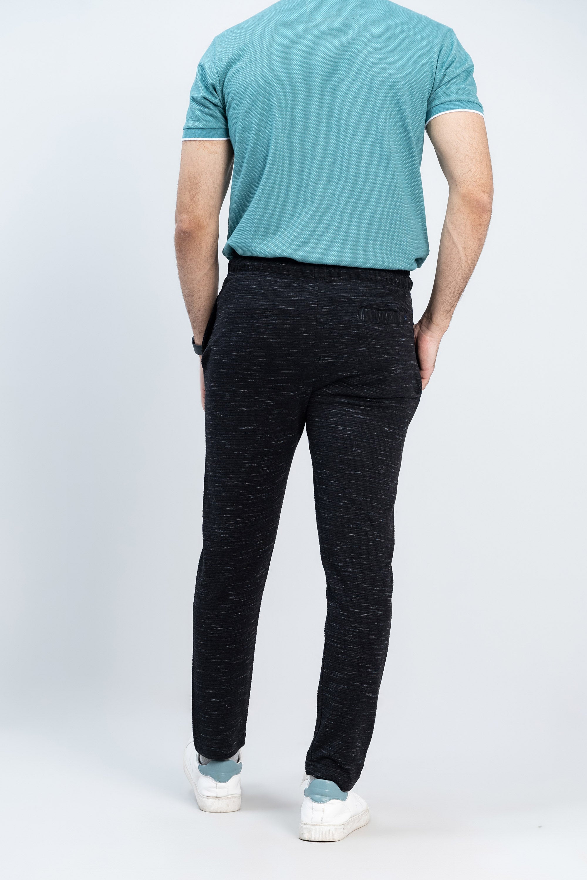Comfy Black Knitted Trousers