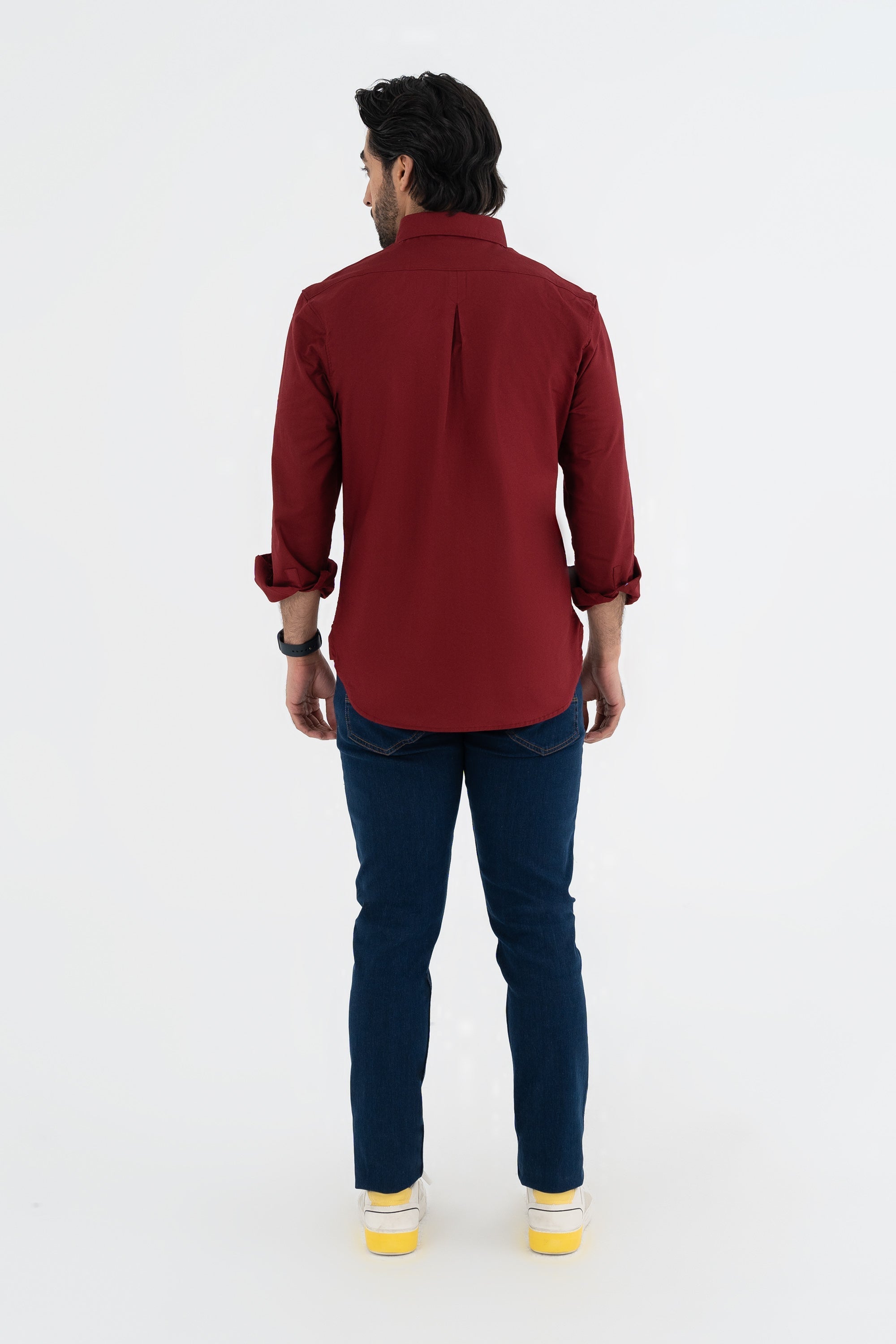 Casual Maroon Shirt