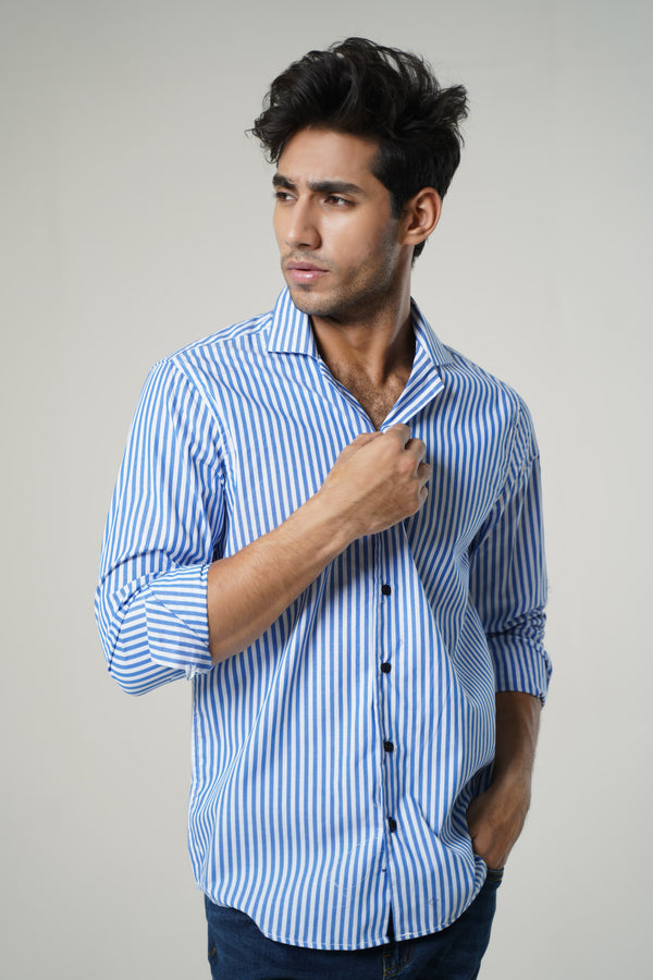 Bivety Blue Shirt