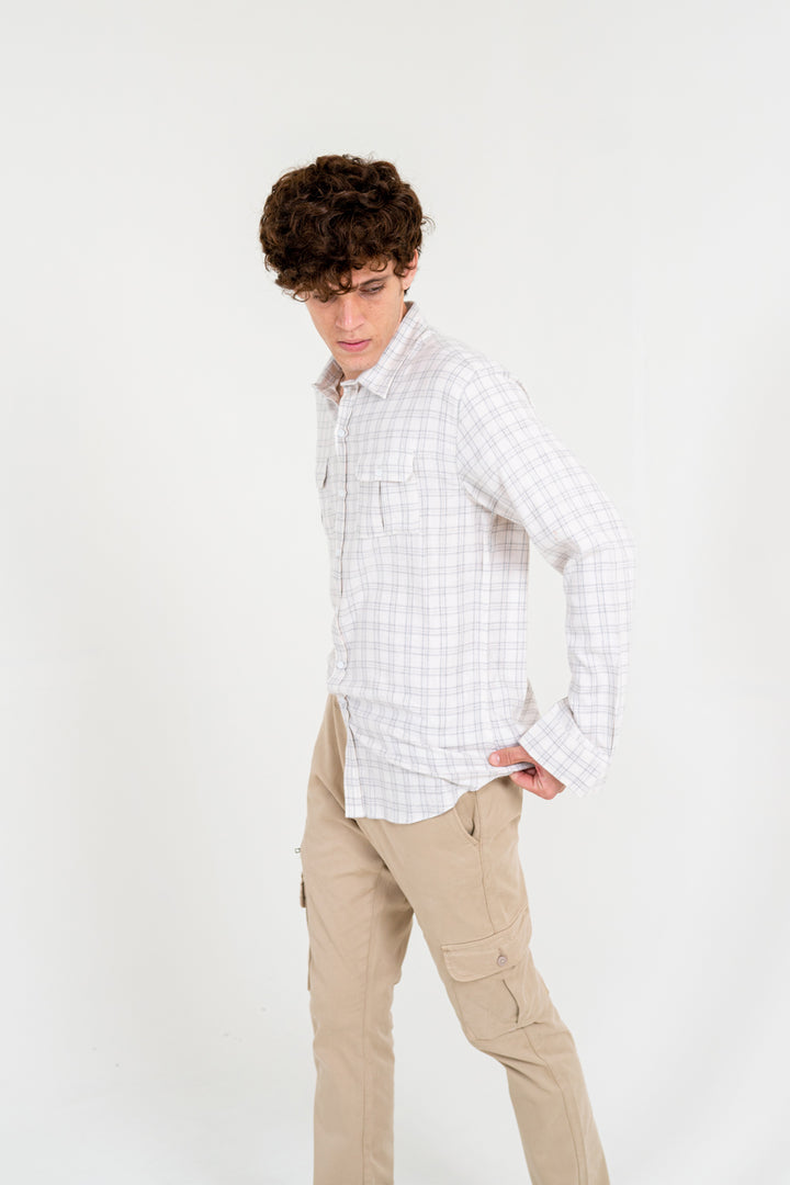 Woolen Check Shirt Equator