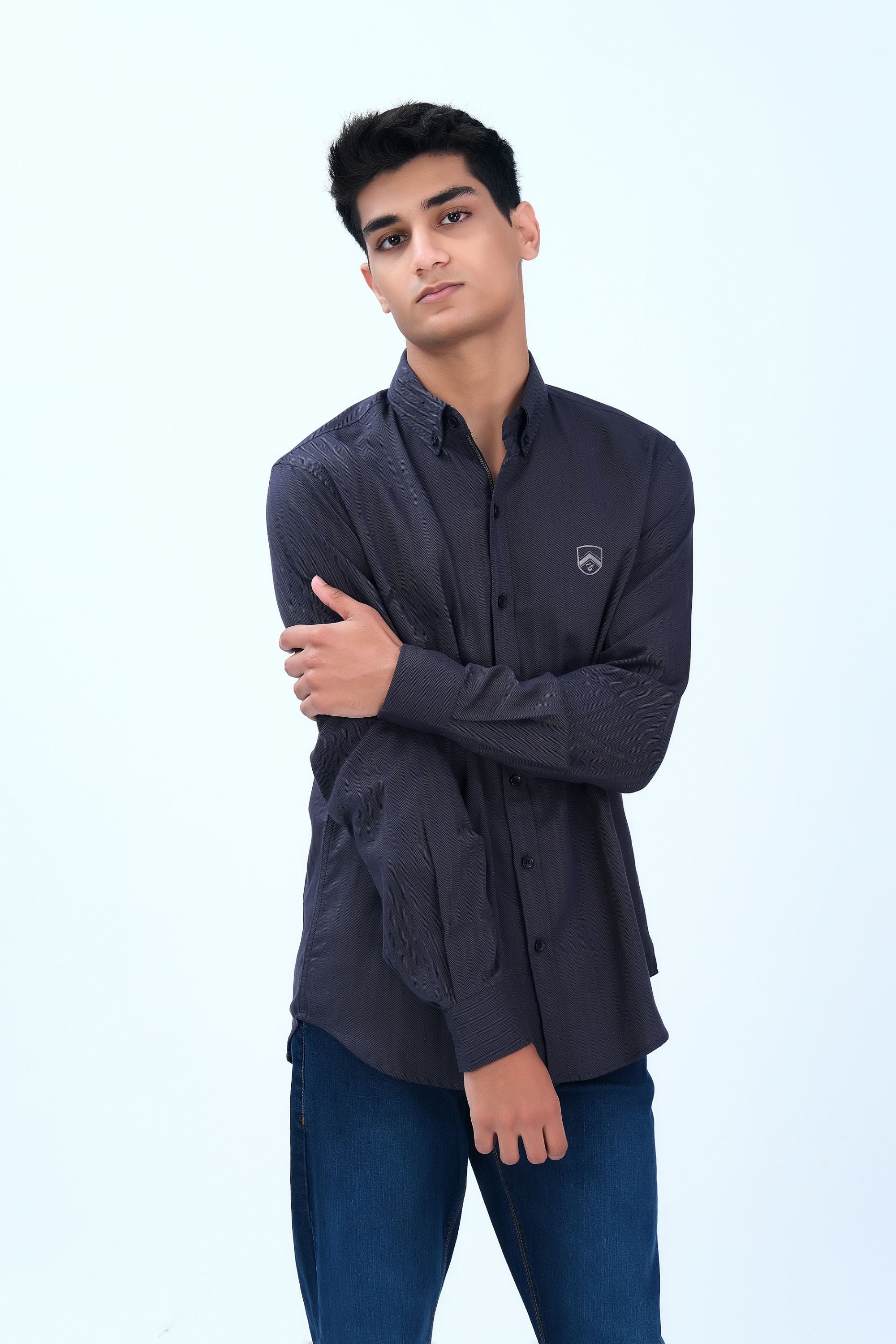 Casual Charcoal Shirt