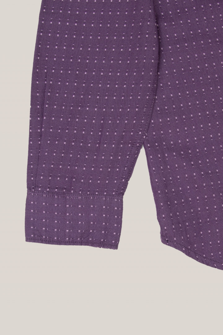 Purple Pattern Shirt Equator