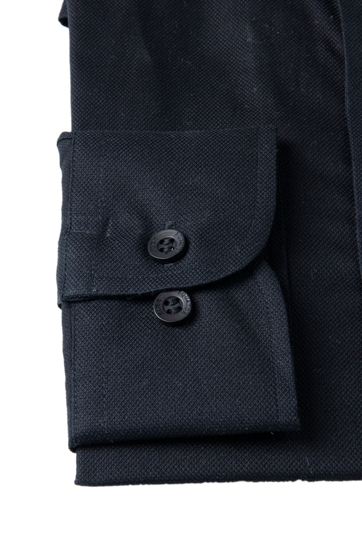 Black Shirt-Smart Fit Equator