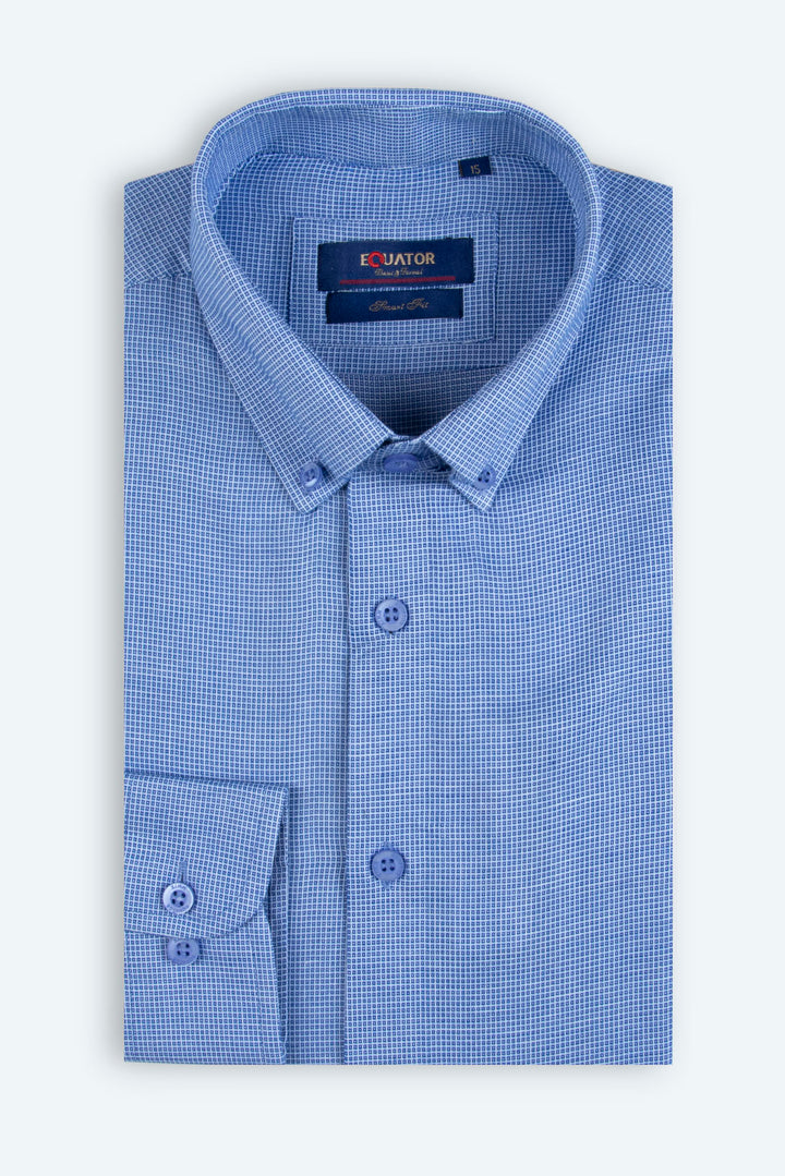 Blue Dress Shirt Equator