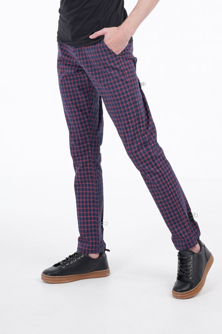 Red Checker Pants Equator