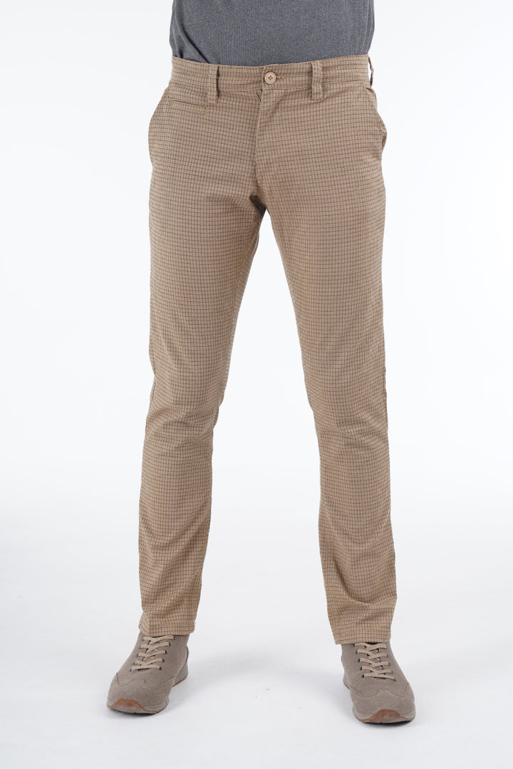 Mocha Grid Pants Equator