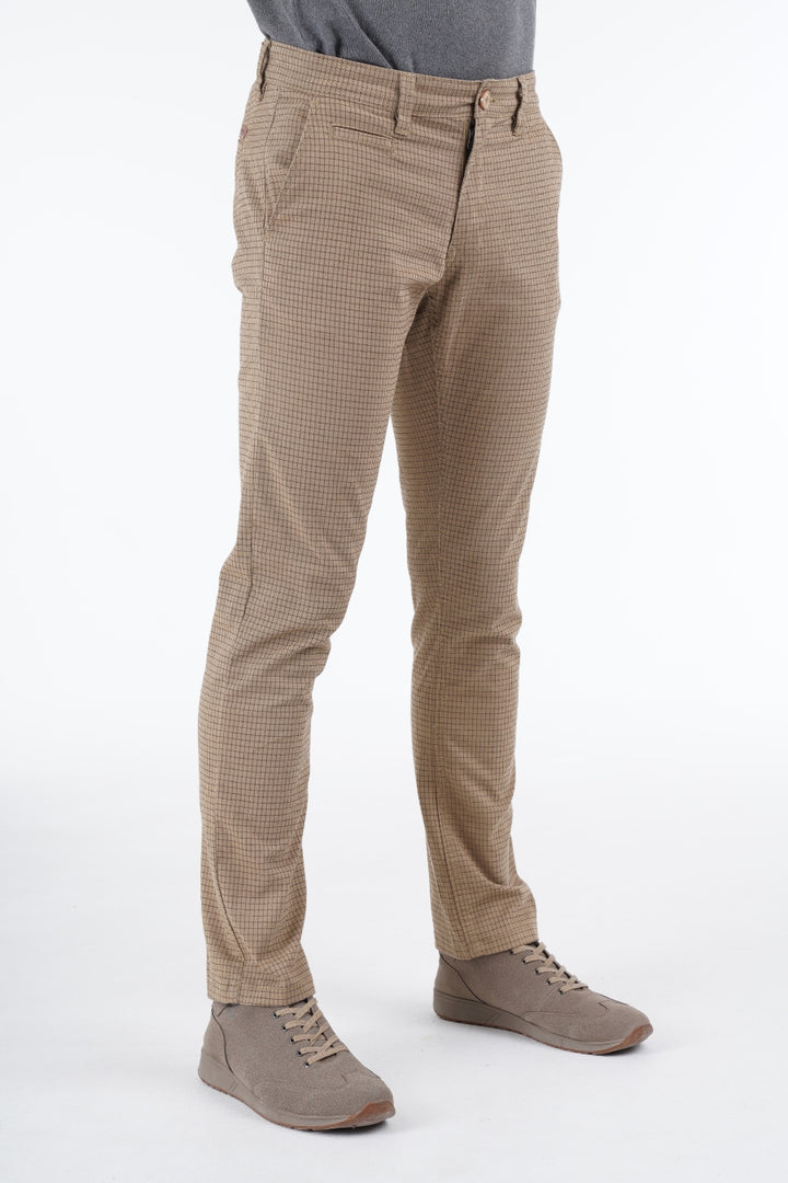 Mocha Grid Pants Equator