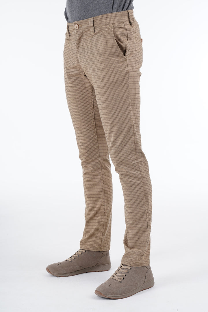 Mocha Grid Pants Equator