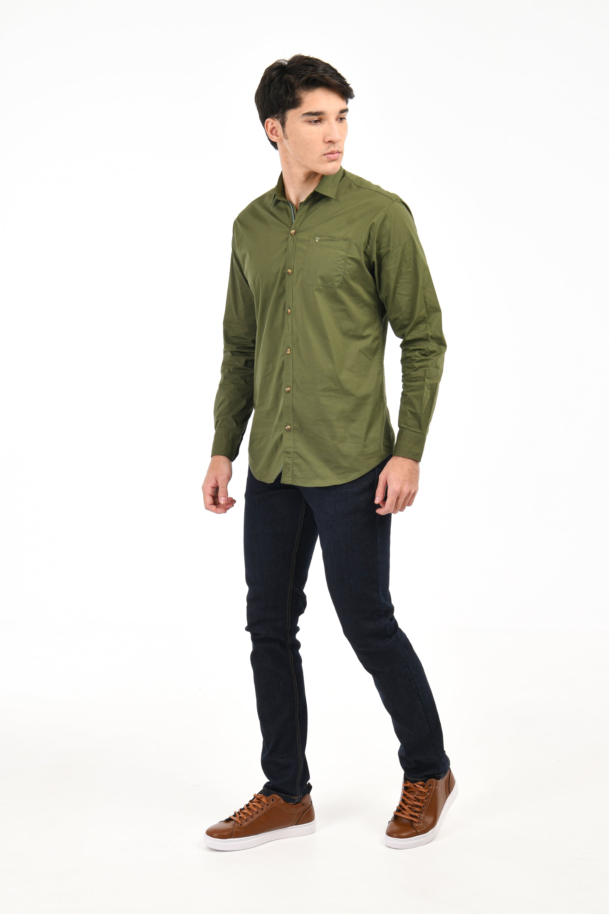 Moss Green Shirt