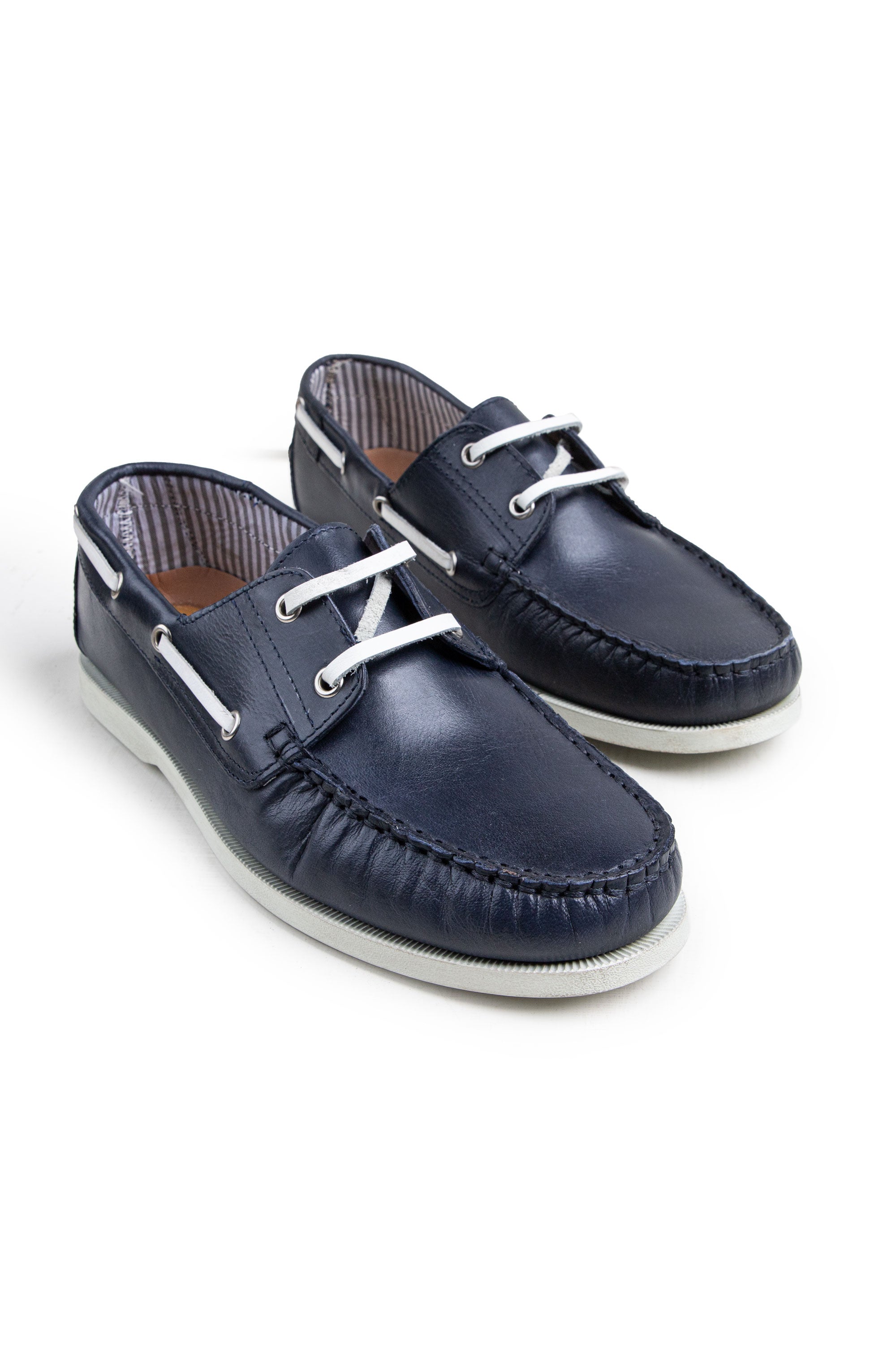 Navy Slip-On Shoes