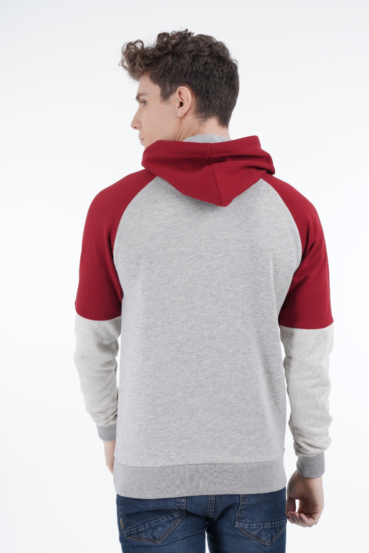 Sporty Grey Hoodie Equator