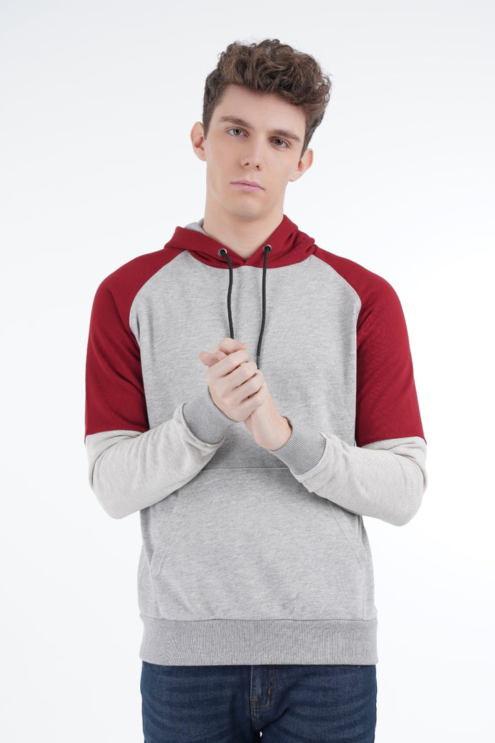 Sporty Grey Hoodie Equator