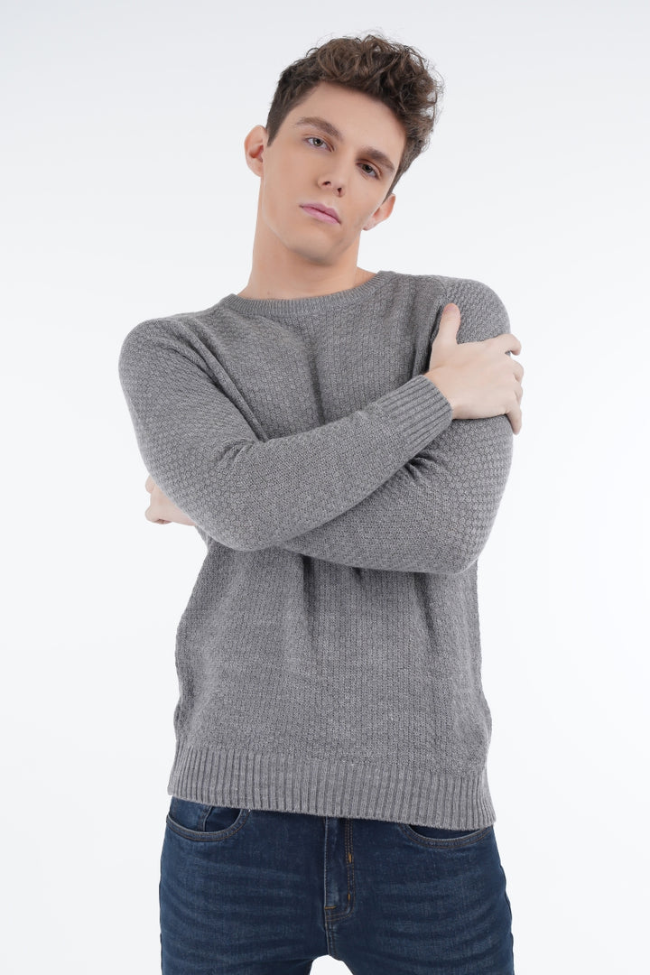 Dover Grey Sweater Equator