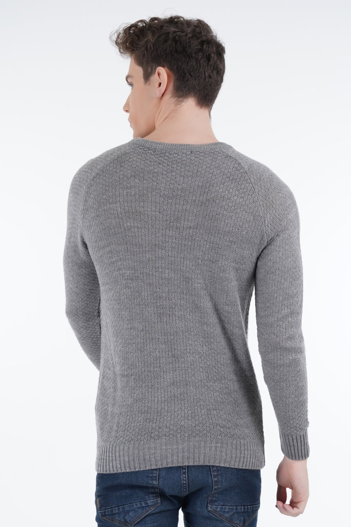 Dover Grey Sweater Equator