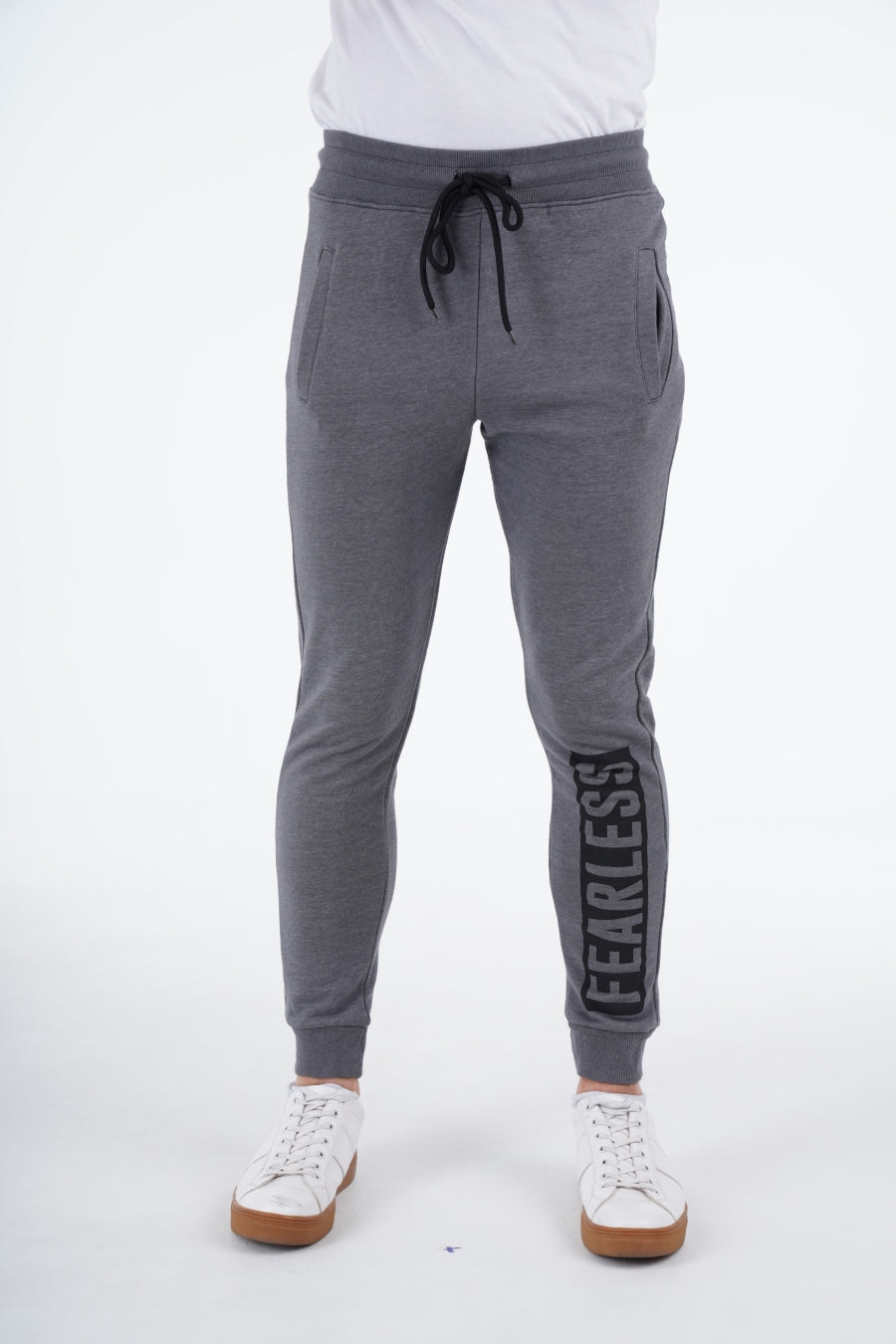Grey Fearless Joggers