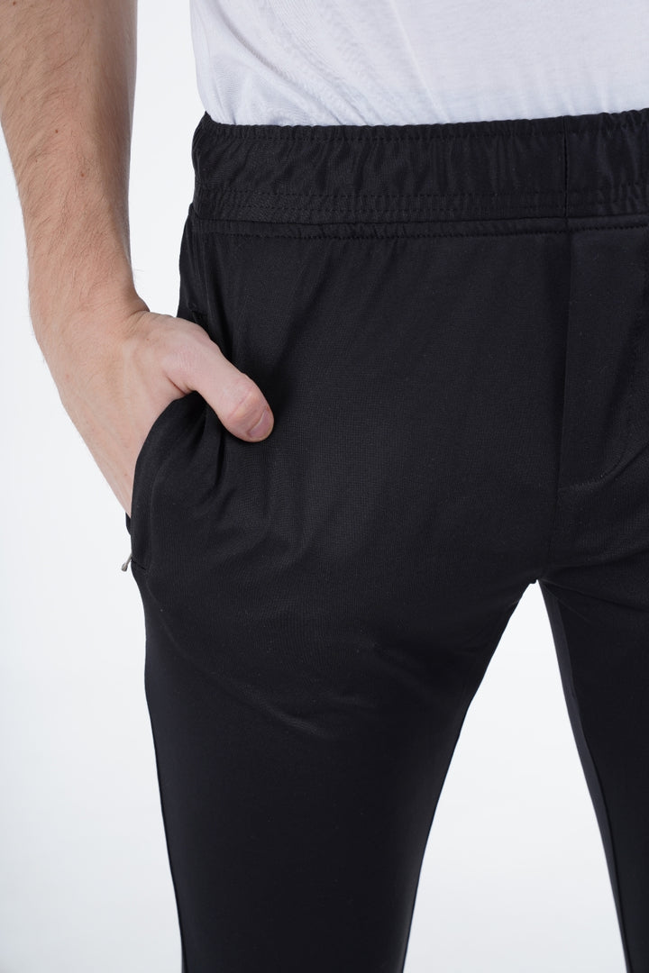 Black Zip Trousers Equator