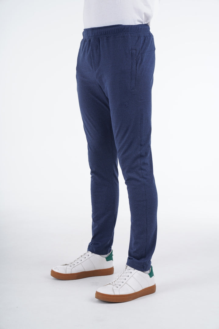 Navy Zip Trousers Equator