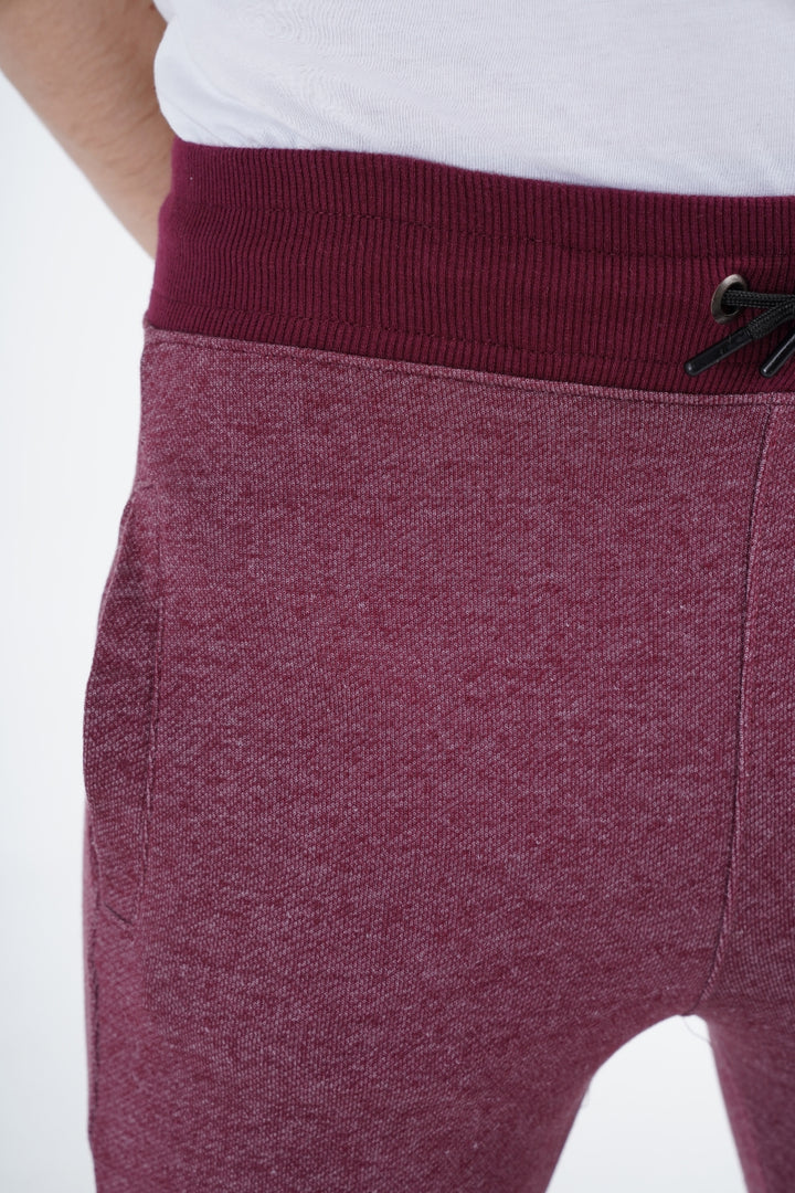 Maroon Athletic Joggers Equator