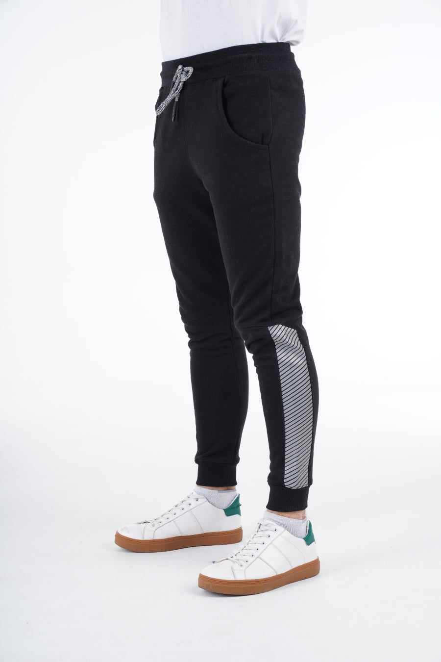 Striped Patch Joggers