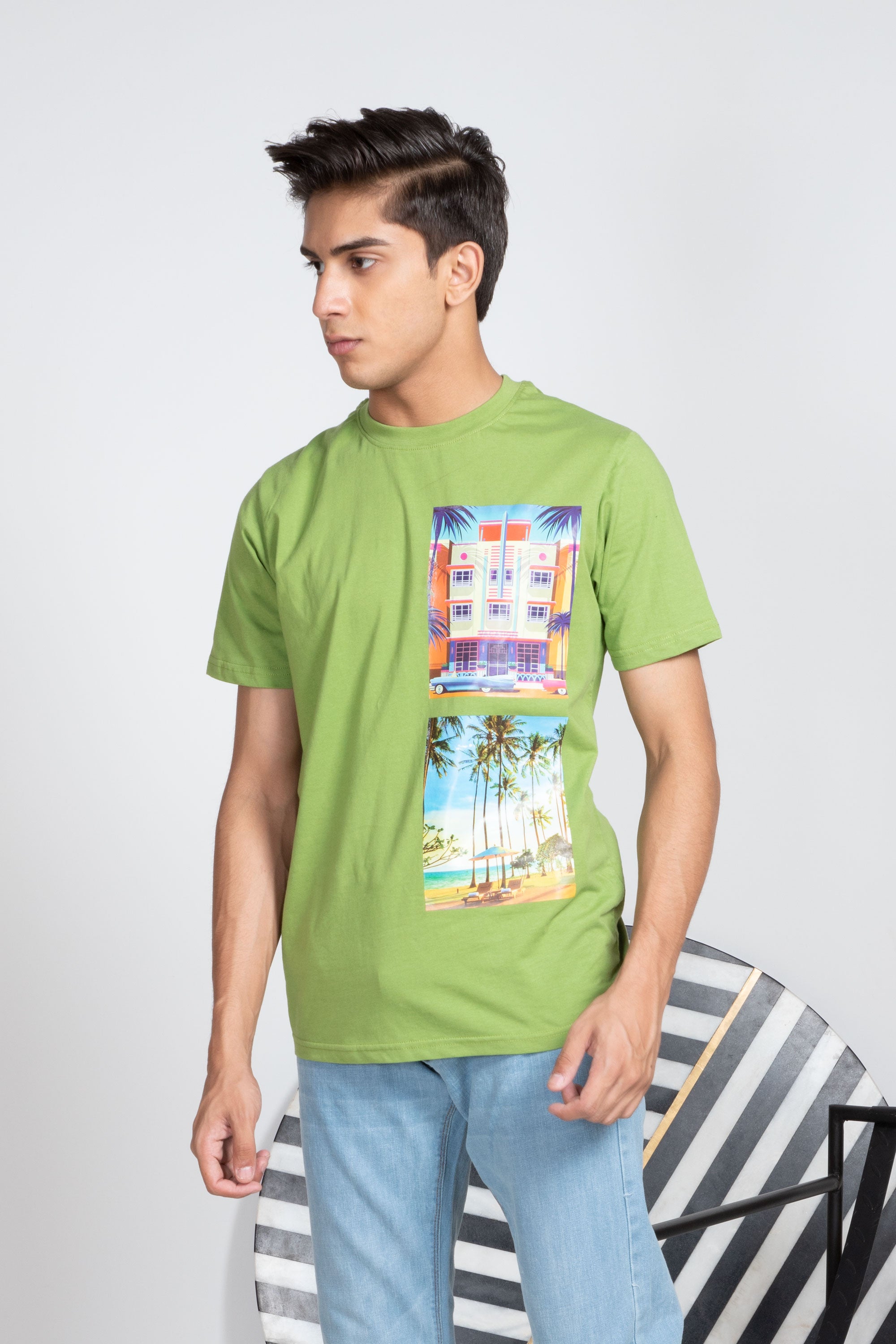 Beach Graphic T-Shirt